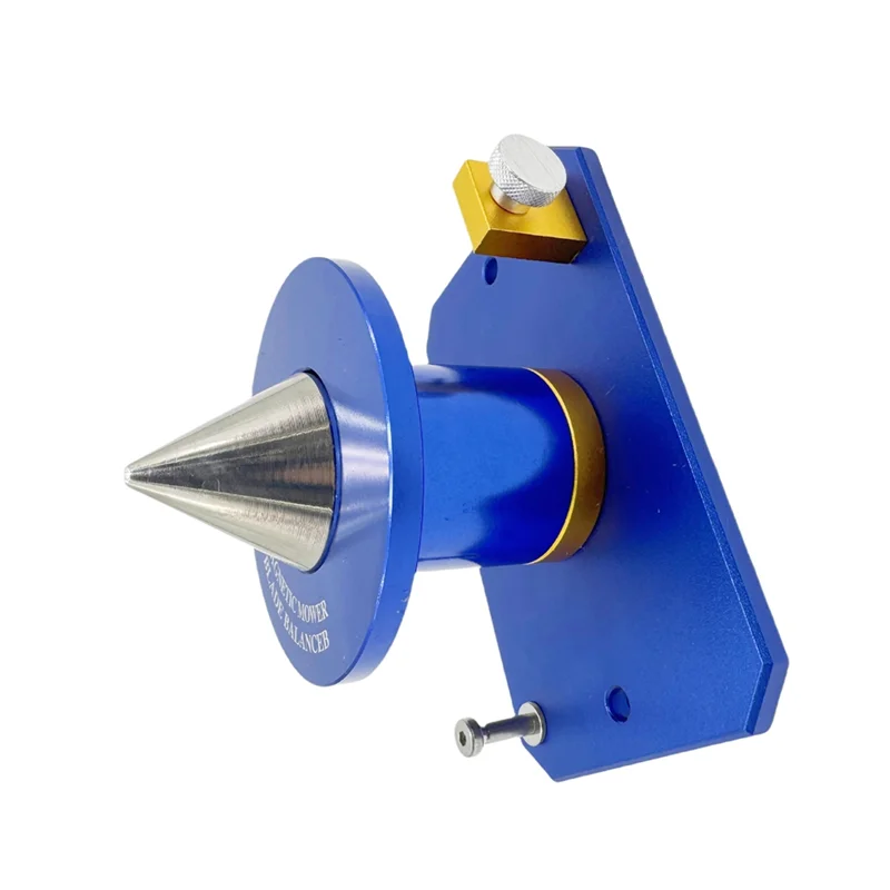 

IALJ-Wall Mounted Lawn Mower Blade Balancer Compatible With All Types Of Mowers And Gardening Tools Accessories Blue