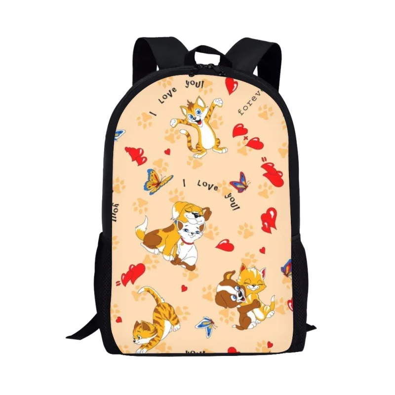 

Yikeluo Lovely Dog Printing Backpack For Kids Children Schoolbag Teen Boys Girls Book Bag School Student Large Capacity Backpack