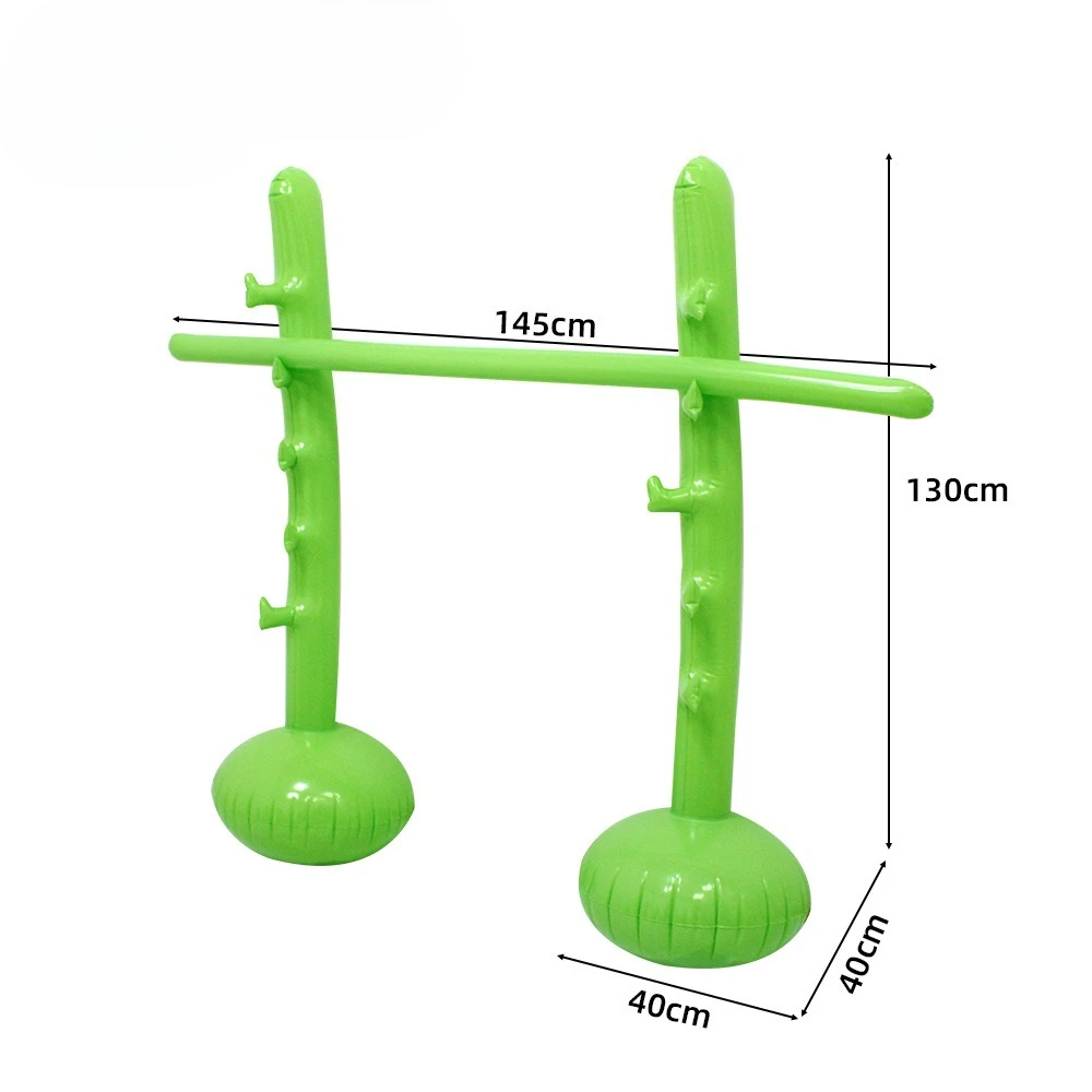 Gioco gonfiabile portatile con palo di salto alto per feste e festival Decorazioni per interni ed esterni Vaulting interattivo con palo gonfiabile