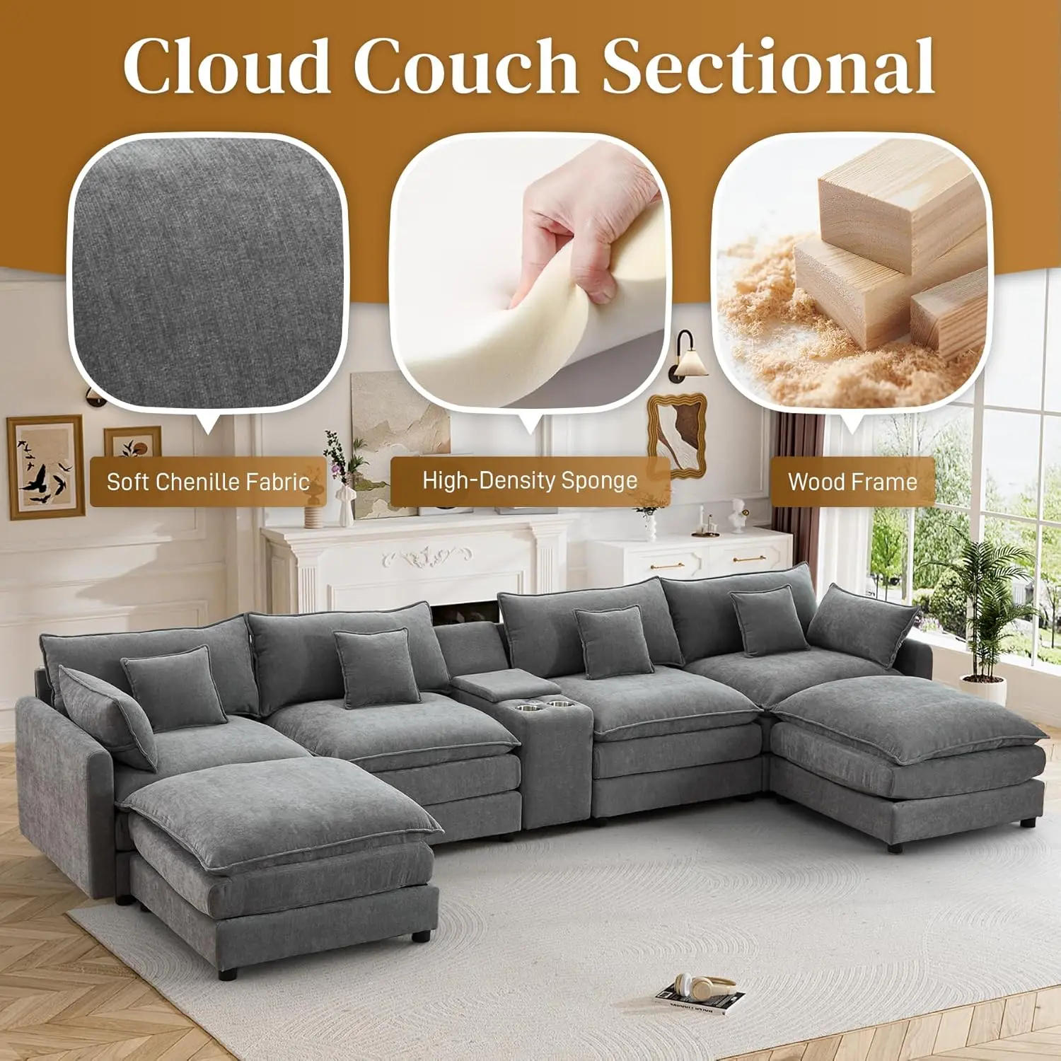 Thumbnail 4 - #15 Compare Modular Sectional Sofas Before You Buy