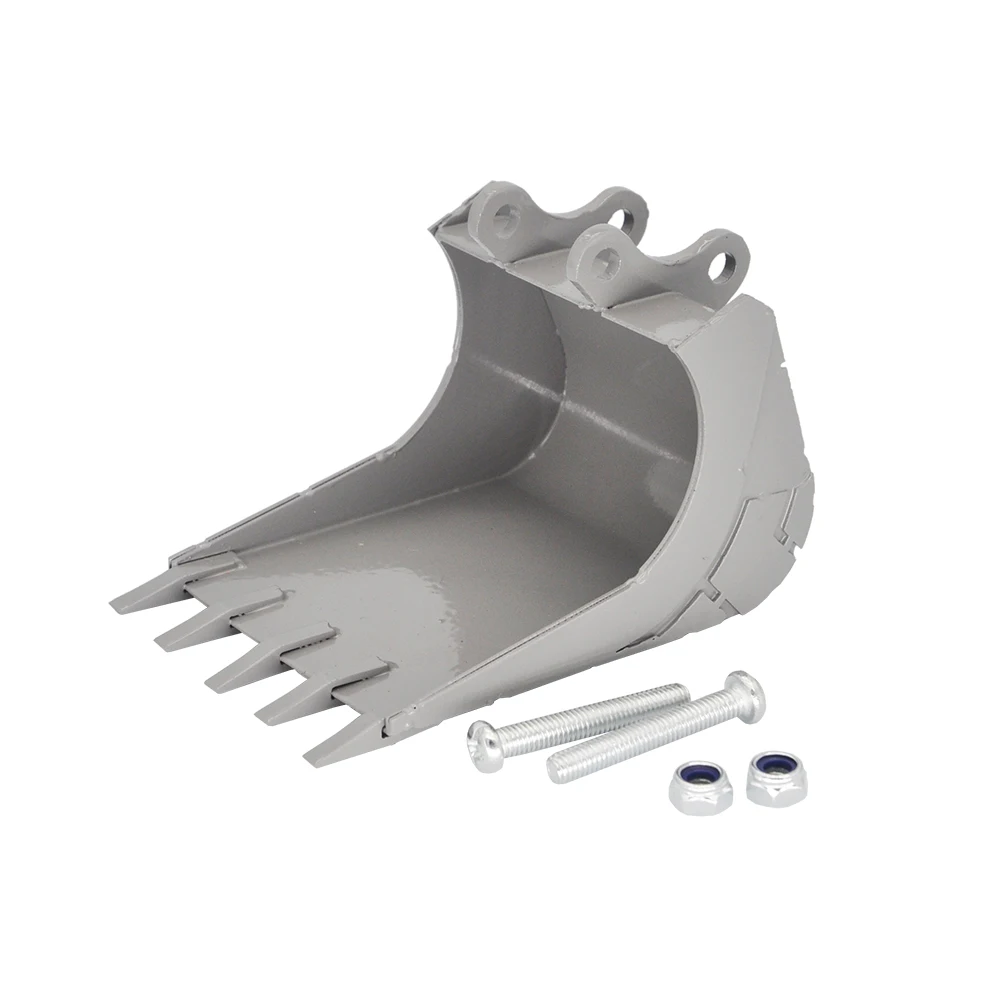 Double E E010 Metal Bucket Electric Winch Ripper Quick Connector For EC160 E111 RC Excavator Model Upgrade Parts