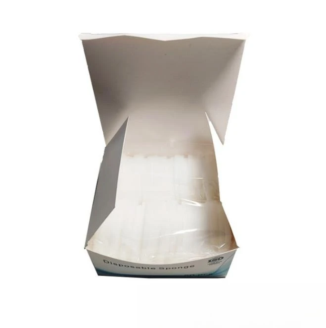 5×50Pcs/Box Dental Disposable Clean Sponge Pad Dentist Endodontics Files Sponges Clean Material Dentistry Oral Care Teeth Tools
