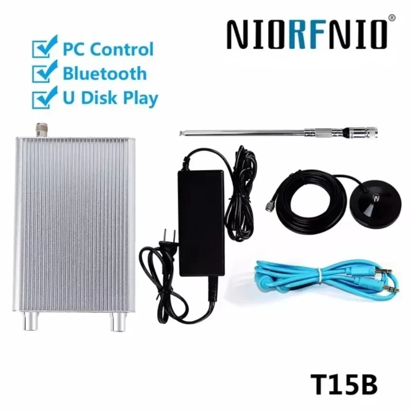 Gold seller Wireless Broadcasting System 15W FM Transmitter Radio Station for Church Meeting Translation