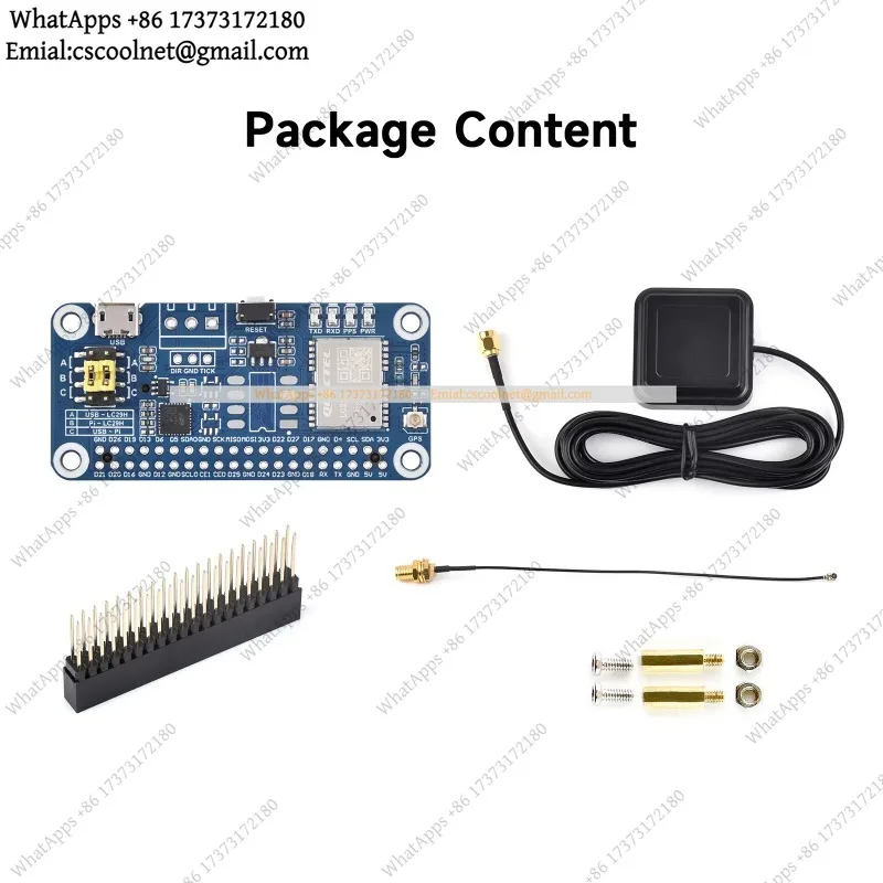 k06 Waveshare LC29H Series Dual-band GPS Module for Raspberry Pi L1+L5 Positioning GNSS Active Positioning
