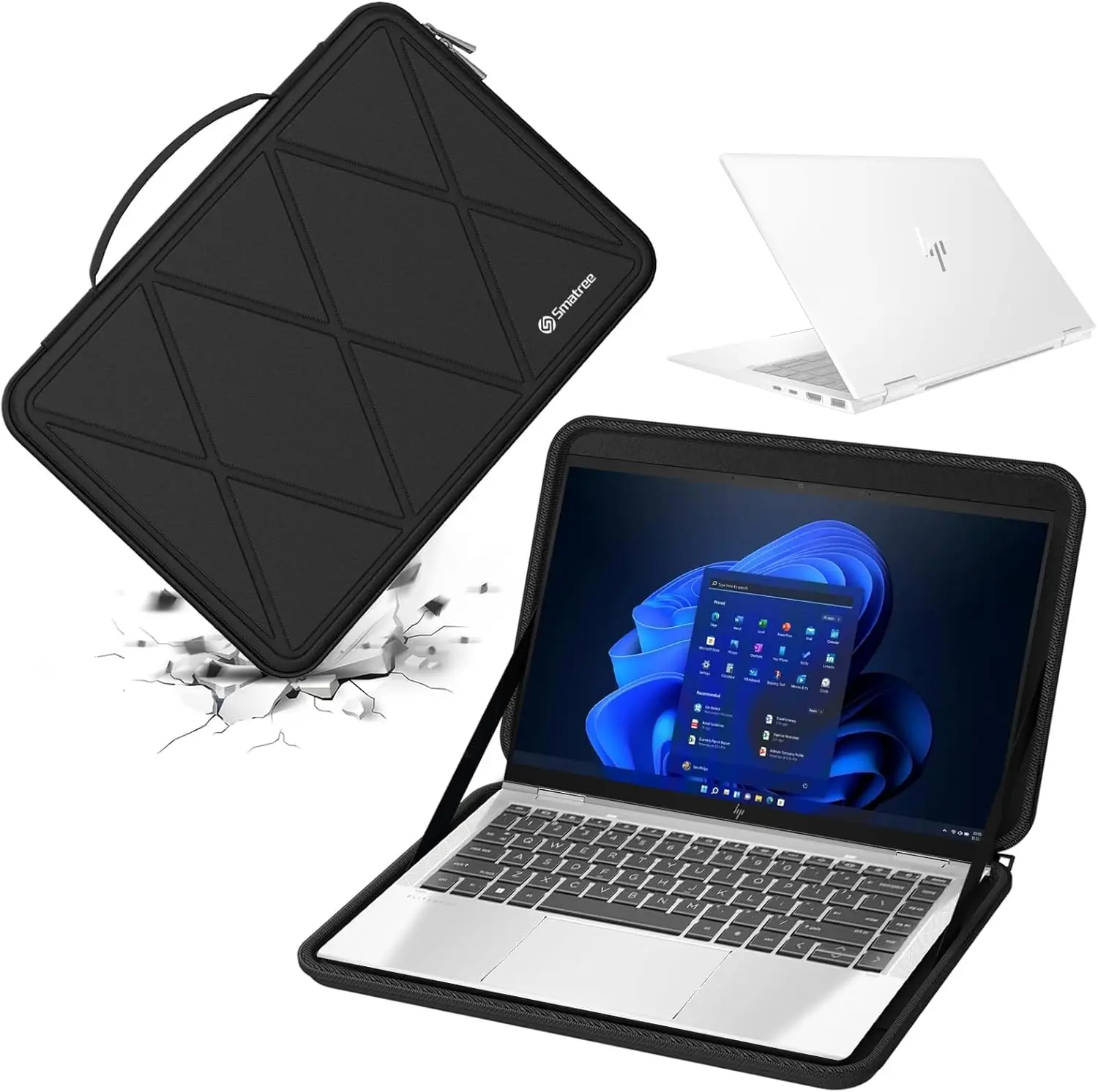 

Жесткий защитный чехол из ЭВА Smatree, совместимый с 14-дюймовым HP ZBook Ultra G1a Next Gen AI, для 13,3-дюймового чехла EliteBook