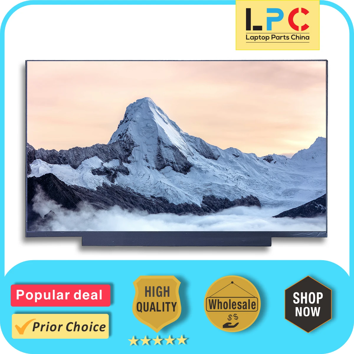 

NE156QHM-NY2 LCD Screen Display QHD 2560x1440 165Hz EDP 40 Pins 15.6 inch Non-Touch New Replacement Laptop Notebook LCD Display