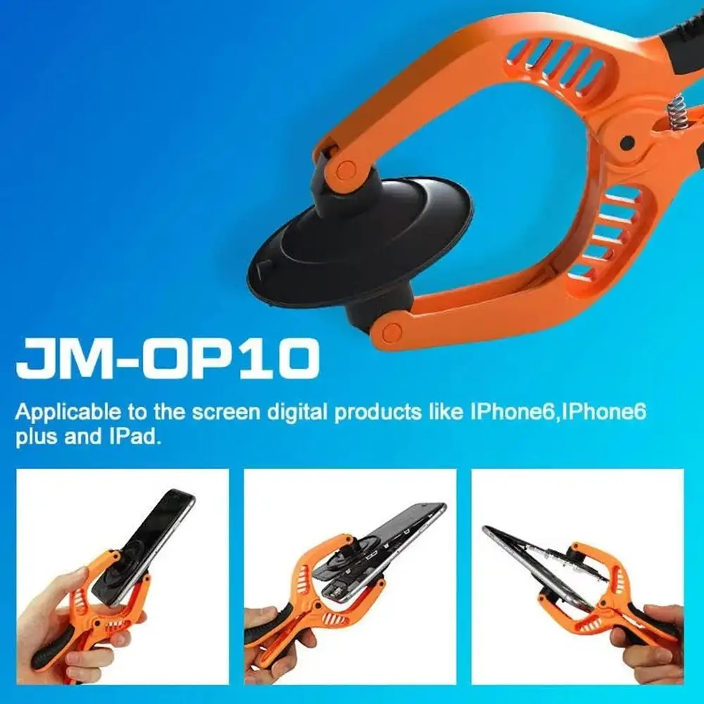 1Pcs with Suction Cups LCD Screen Opening Tool Hand Tools Anti-slip Spring Sucker Pliers Disassemble Opening Tool