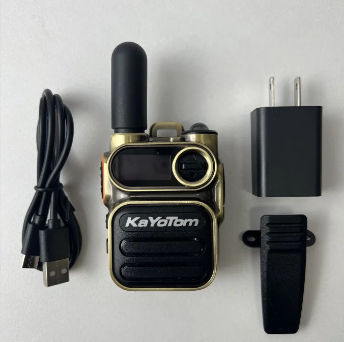 KaYoTom M11 4G LTE جهاز اتصال لاسلكي ذكي محمول مع 5000 كم Covera Global Covera POC SIM-Walkie Talkie