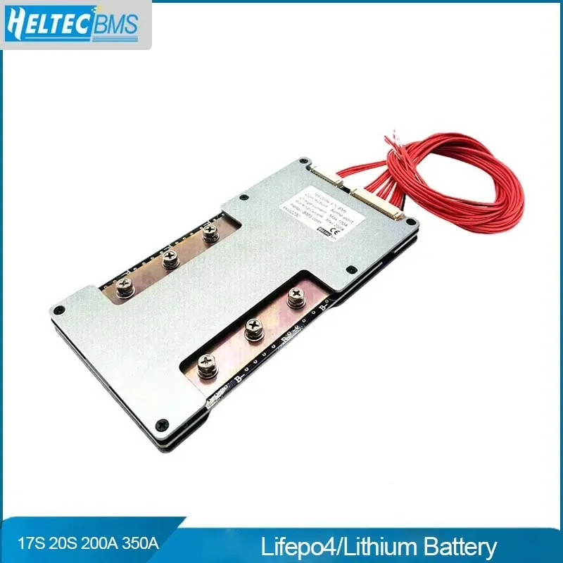 Heltecbms 60v bms 20s 17s 200a 350a lifepo4/ lithium battery protection board for energy storage/Golf cart/low-speed car