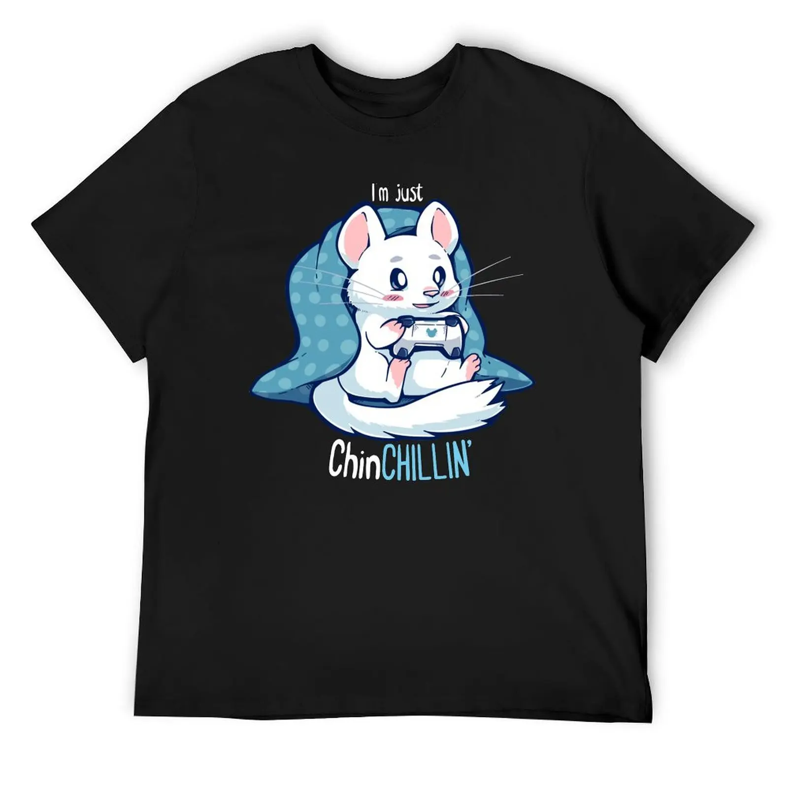 

ChinCHILLIN and Gaming T-Shirt custom t shirt rapper graphic tees T-shirts man mens graphic t-shirts big and tall