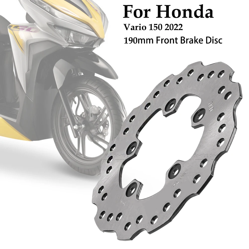 

Motorcycle Front Brake Float Disc Caliper 5 Hole Bracket For HONDA Vario 150 2020-2022 Motorcycle Scooter Front Disc Brake Pad