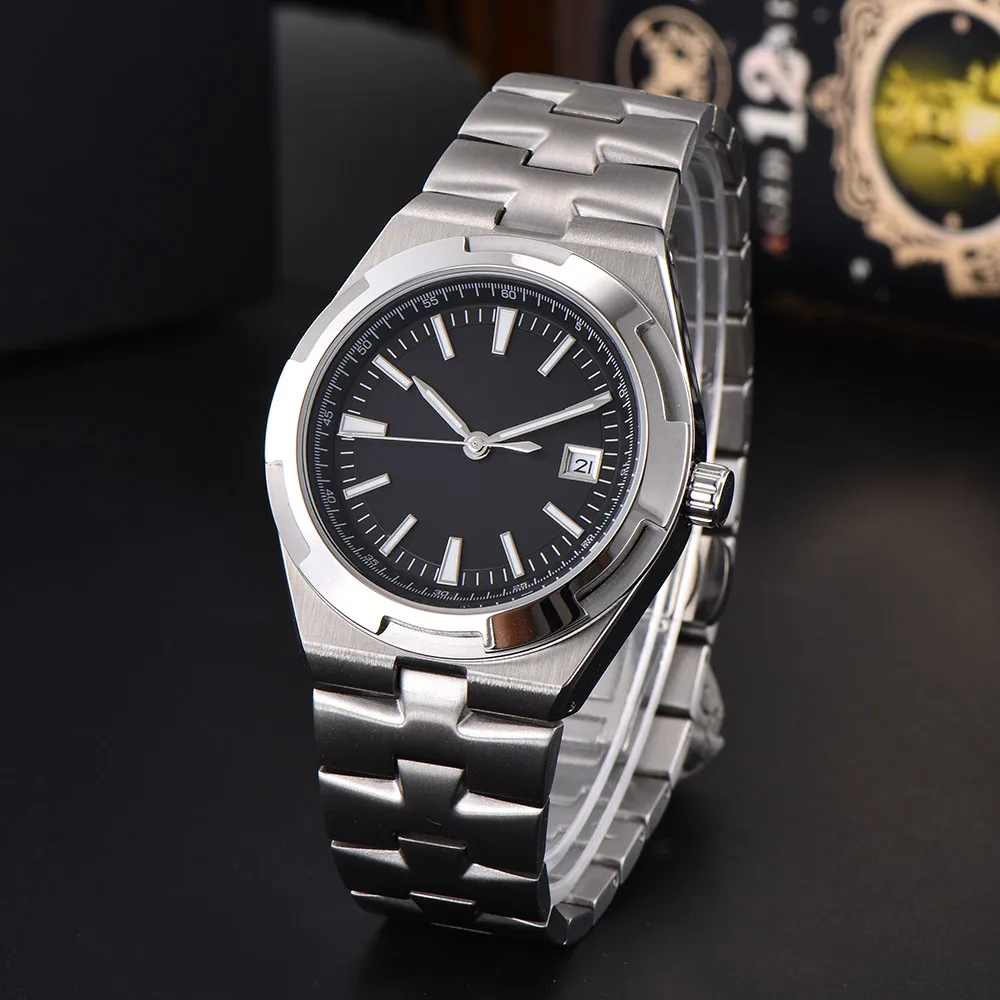 41mm Men's Watch NH35 Fully Automatic Movement Watch with Sapphire Lens Night Light Waterproof Business Casual Watch