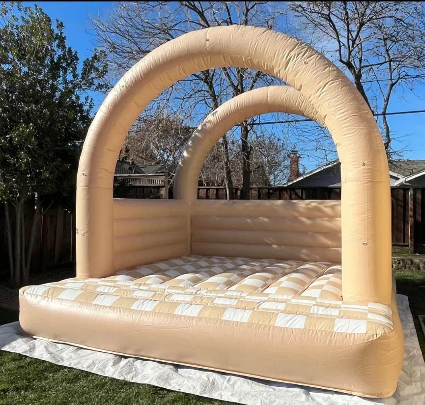 Outdoor Indoor Inflatable Bouncy Castle PVC Bounce House Wth Vault Jump Bouncy Castle