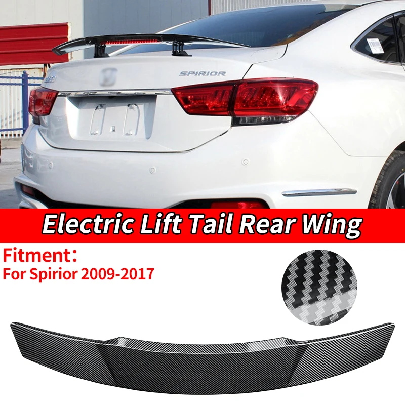 Car Electric Rear Spoiler Wing Trunk Tail Remote Control Modification Accessorie For Honda Spirior 2009-2017