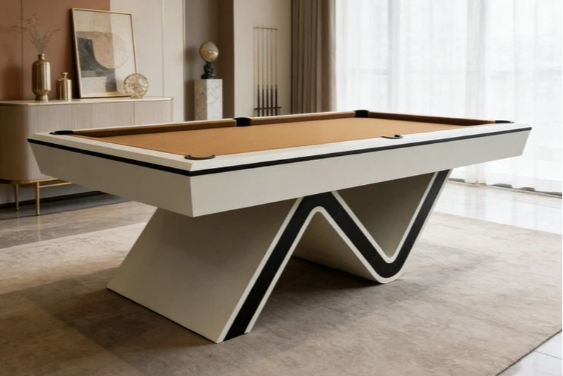 Billiards Table Modern Light Luxury Interior Marble Standard Adult Home Villa Club Solid Wood Luxury