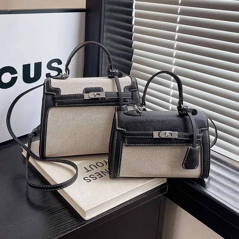 Bolsa crossbody de couro feminina elegante design clássico e elegante por famosa marca de luxo de designer para bolsas femininas