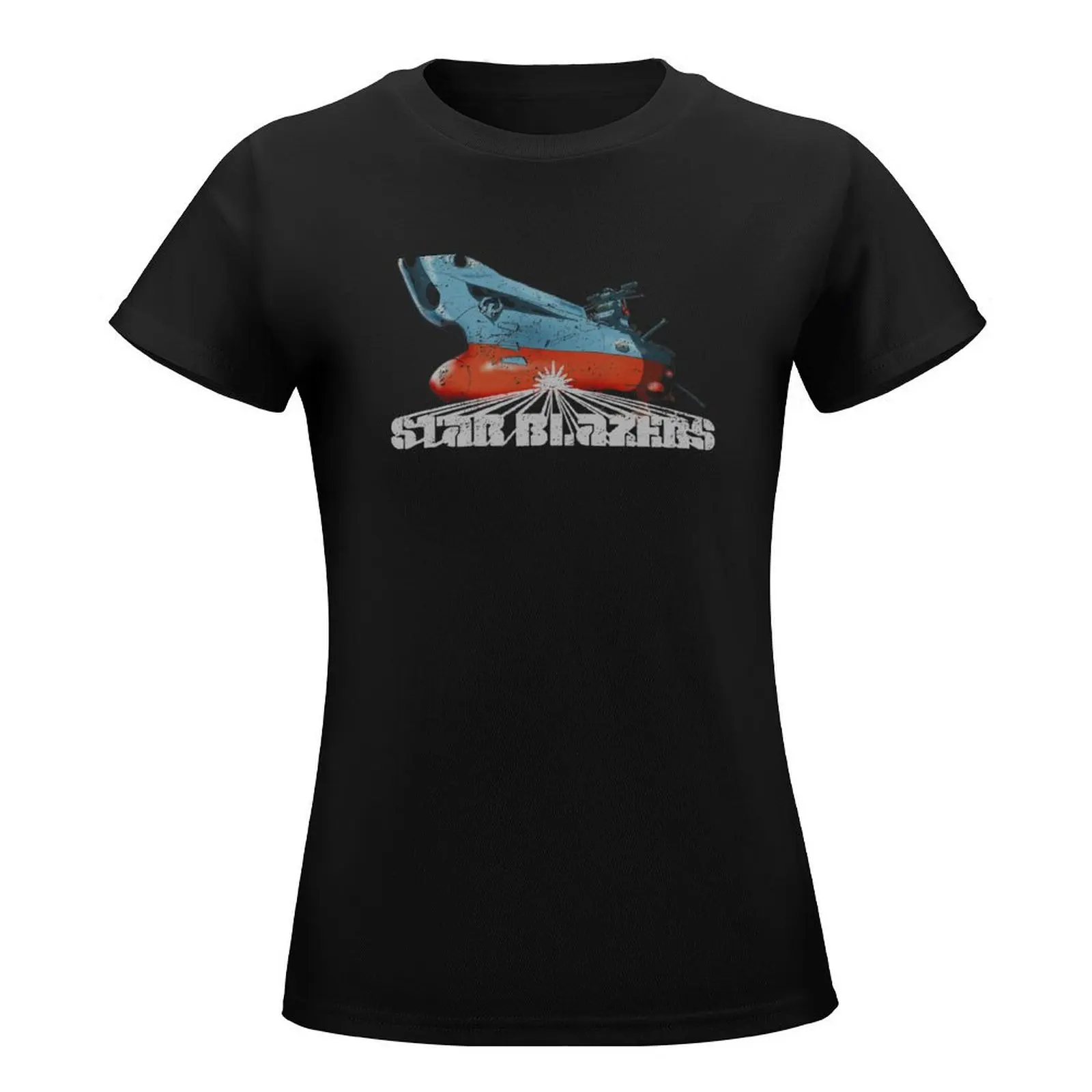 Star Blazers T-Shirt Aesthetic clothing kawaii clothes clothes for woman