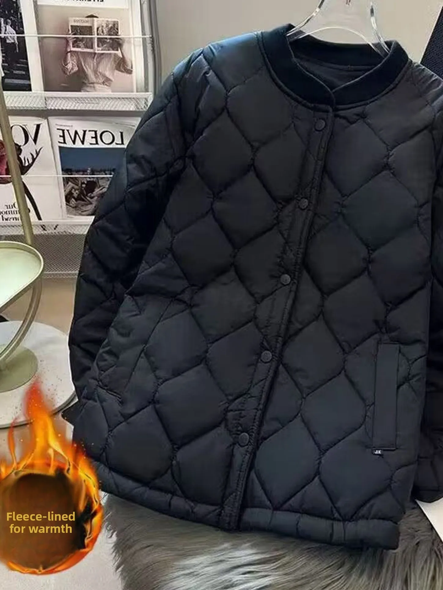 

Thiened Fce Men's ort Cotton Jaet New Autumn Winter Warmth Insulation Cotton Coat Stand Fit Busin Casual Sle