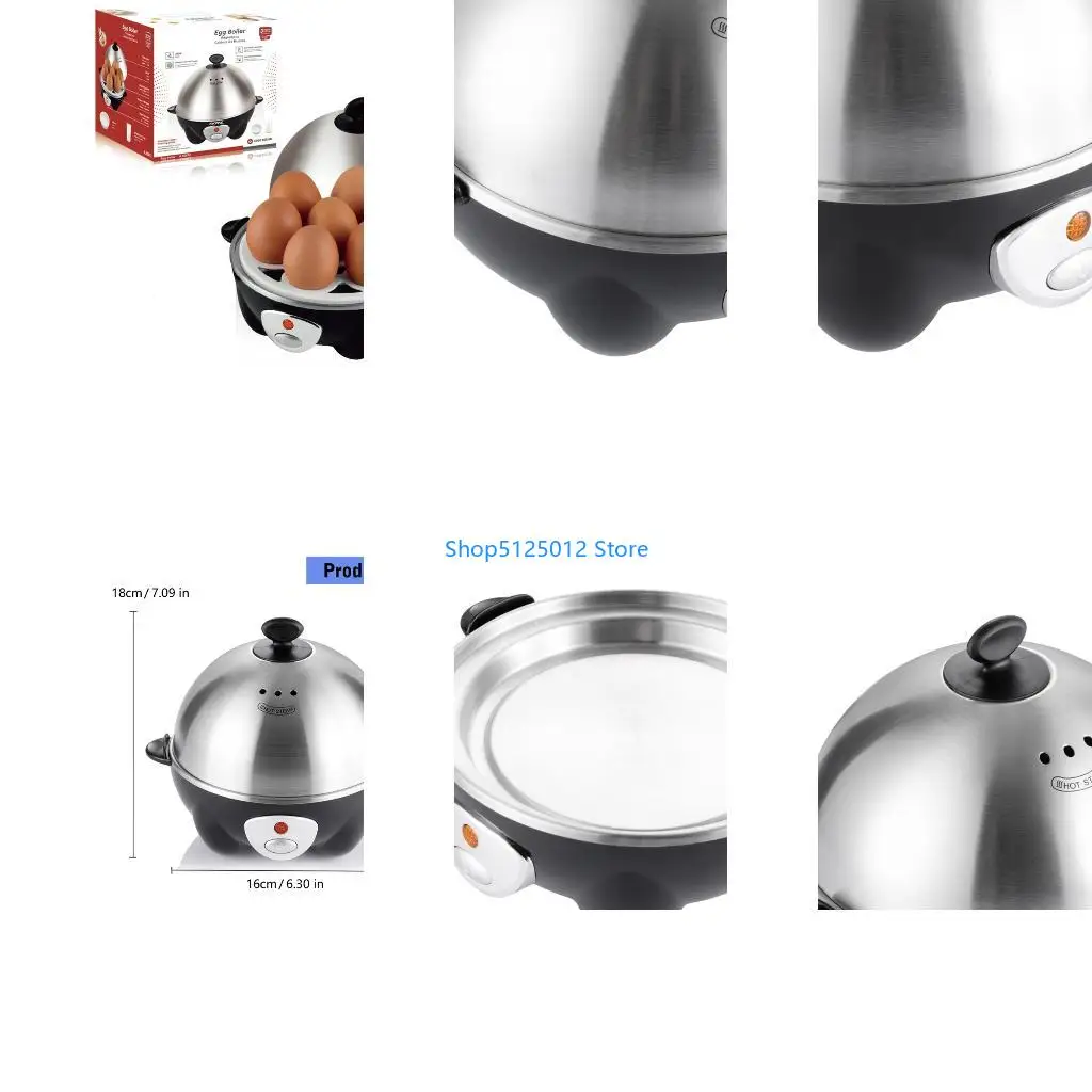 G8TC Modern Automatic Eggs Steamer Quick Heating for Quick Breakfast Preparation