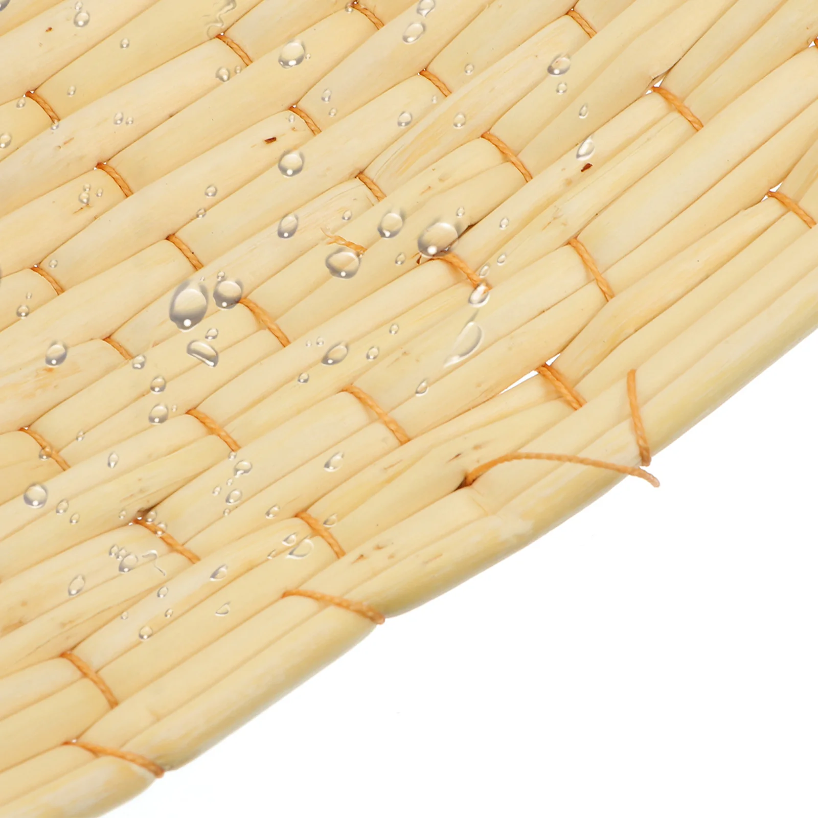 

1pc Handmade Woven Basket Bamboo Storage Organizer For Kitchen Fruit Vegetable Household Eco-Friendly Decorative Holder