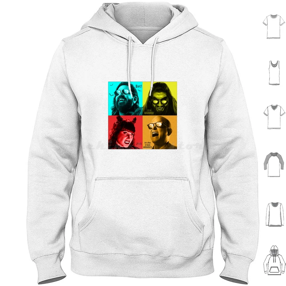 

Толстовки Gank's Shadow с длинным рукавом What We Do In The Shadows Vampire Nandor Nadja Vampires Wwdits Laszlo What We Do In