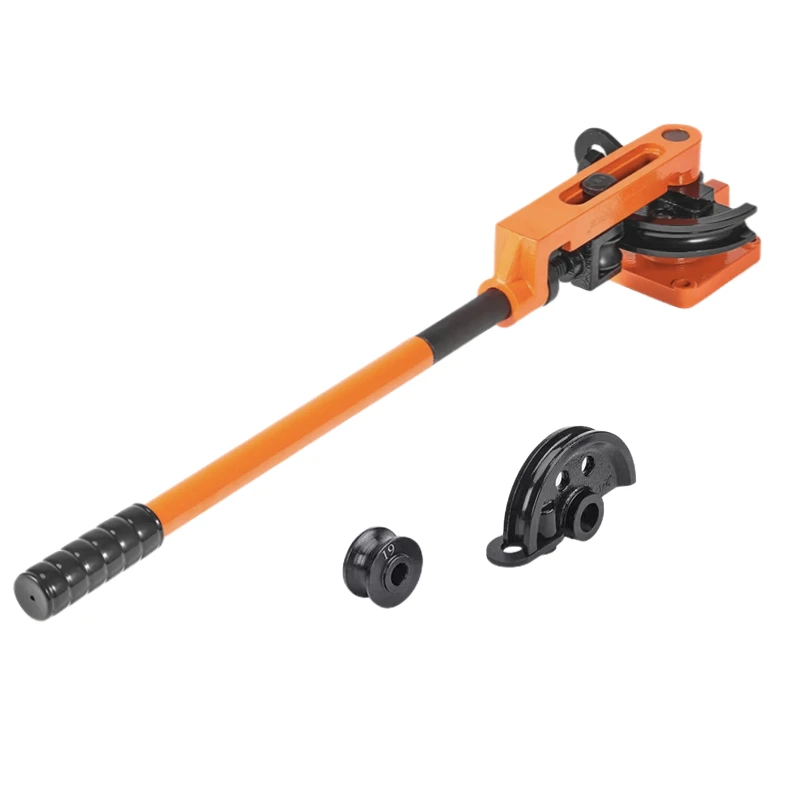 Dobladora de tubos de cobre Manual, juegos de herramientas de acero inoxidable, SWG-25, herramienta de doblado de escape, diámetro de tubo de 10-25mm de espesor 0,8