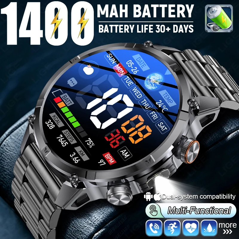 Outdoor Adventure Reservations - LIGE New Outdoor Adventure 1400mAh Large