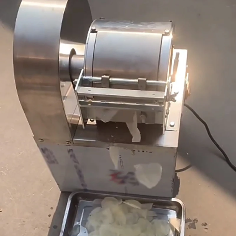 Commercial Meat Cutter Machine Electric Meat Slicer Stainless Steel Cabbage Shredder Vegetable Cutting Machine 1100W