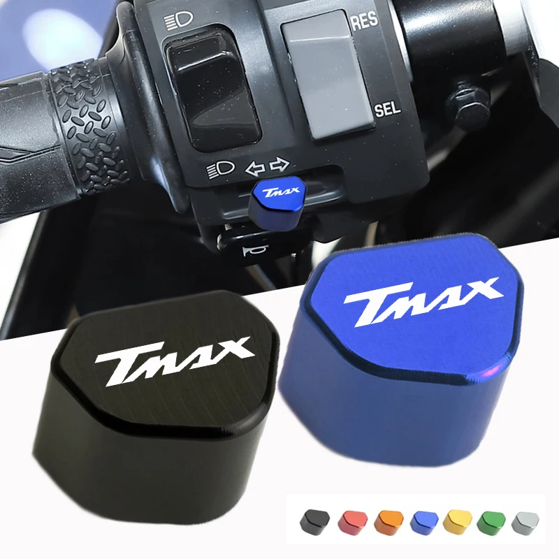 

Mototcycle New CNC Switch Button Turn Signal Switch Key cap For Yamaha T-Max TMAX 560 530 500 TMax530 SX DX TECH MAX TMAX560