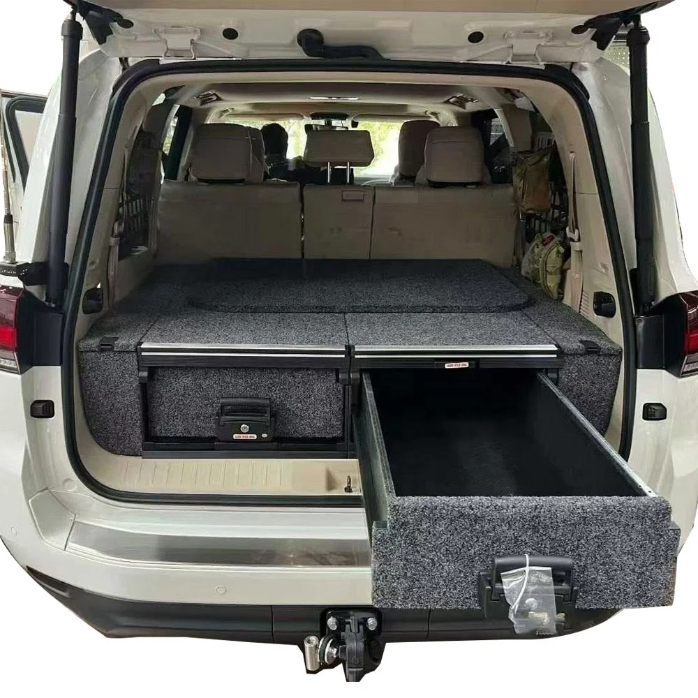 

Система выдвижных ящиков LC300 VRD4X4 для Land Cruiser: модульный ящик для хранения, аксессуары для внедорожников, ящик для кузова автомобиля, индивидуальный ящик для пикапов 4WD