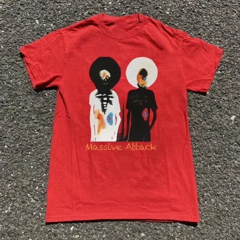 Massive Attack Mezzanine Red T Shirt Full Size S 5Xl