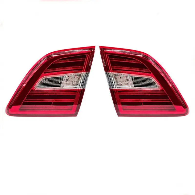 AEA7-1Pair Rear Inner LED Taillight Brake Lamp For Mercedes-Benz W166 ML300 ML350 ML400 2012-2015 A1669060557 A1669060457