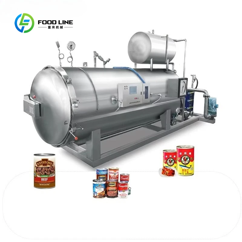 

Customized Industrial Automatic Multi-Function Horizontal Autoclave Sterilizer Hot Water Spraying 135C New High-Accuracy