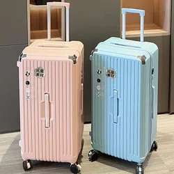 Five wheels Large Capacity Thickened PC Luggage 28 inch Carry-on Suitcase 30 inch Trolley Case Password Box