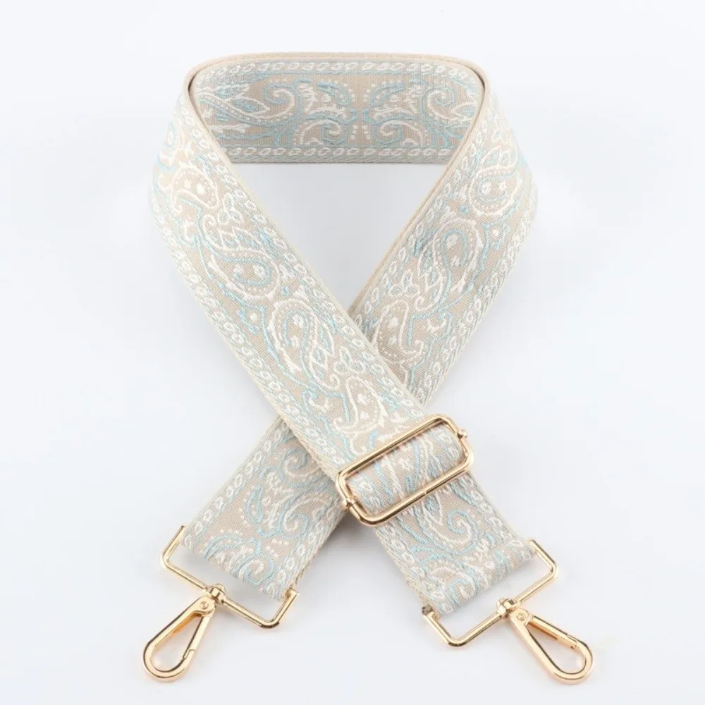 New Bohemian Style Bag Straps 5cm Width Polyester Hangbag Straps Pink Black Blue Up to 120cm Wide Shoulder Strap Bag Accessories
