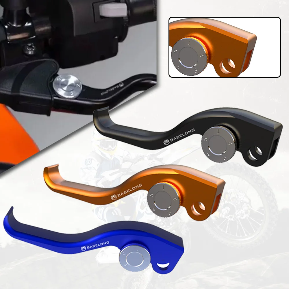 

2023 New FOR RC125 RC390 Duke 390 ADV Svartpilen Vitpilen 401 Motorcycle Accessories Two Finger 20% Force Reduction Clutch Lever