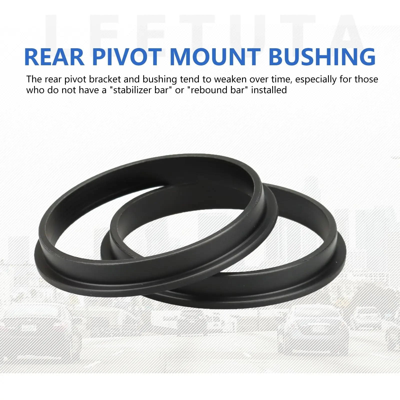 Upgraded Rear Pivot Mount Bushing Replaces 2287300 for Ultrex Fortrex Riptide Maxxum