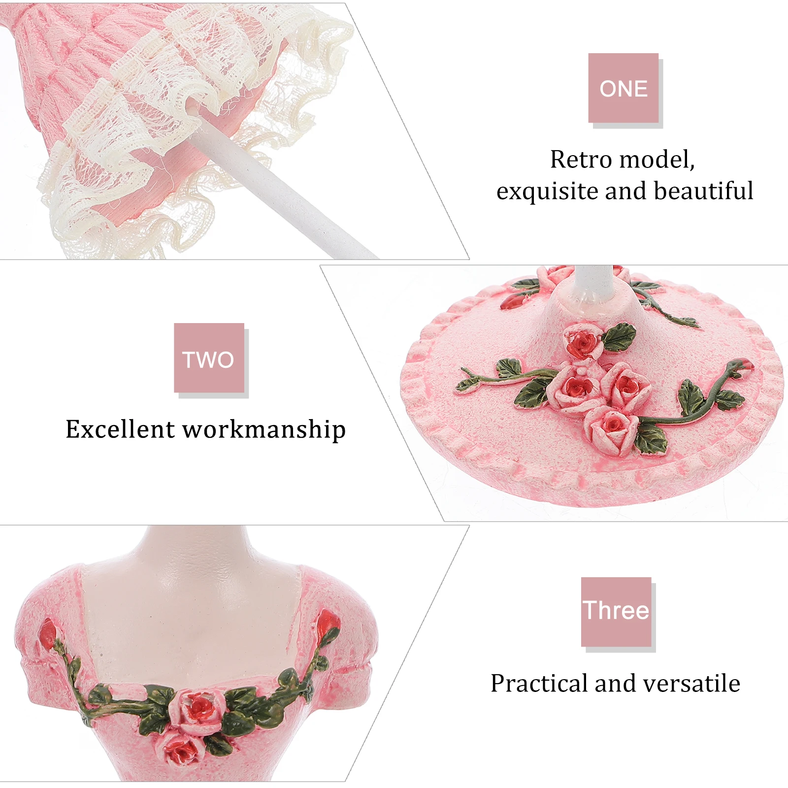 

Creative Desktop Jewelry Display Shelf Storage Rack For Rings Earrings Compact Sturdy Organizer Decorative Stand Home Jewelry