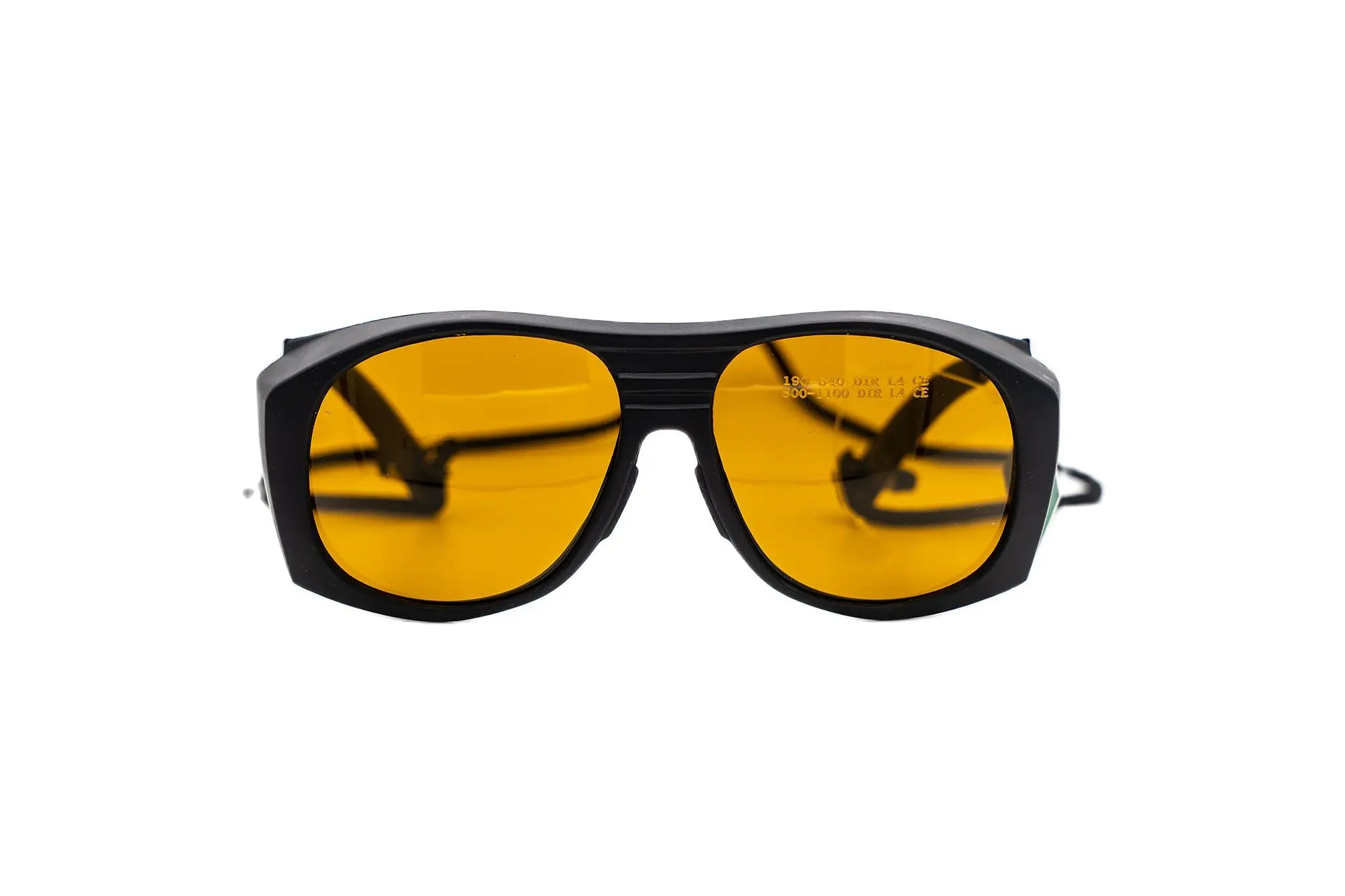 Gafas de seguridad láser para dispositivos electrónicos, lentes de protección láser de 190-540nm y 800-1700nm O.D 4-7 VLT 25% 266 355 488 514-441,6 532 y 1064nm