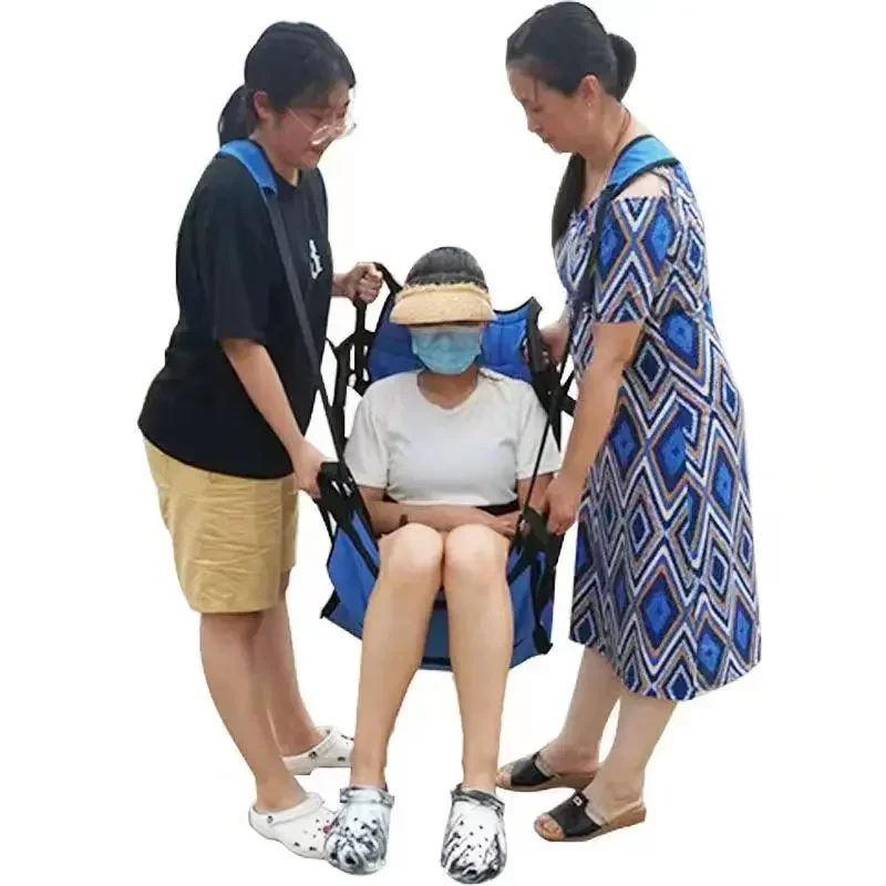 For Patient Transfer Belt Mat Disabled Shifting Positioning Bed Wheelchair Transport Belt Seat Pad Elderly Shifting Sling Aid