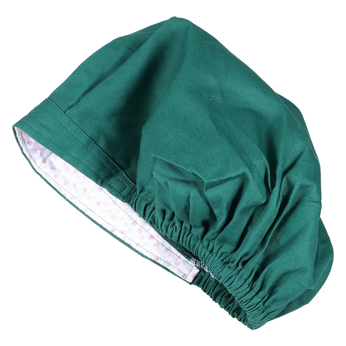 Gorro de médico y enfermera, gorro exfoliante estilo Bouffant, transpirable, absorción del sudor para cabello largo y corto, belleza de laboratorio médico