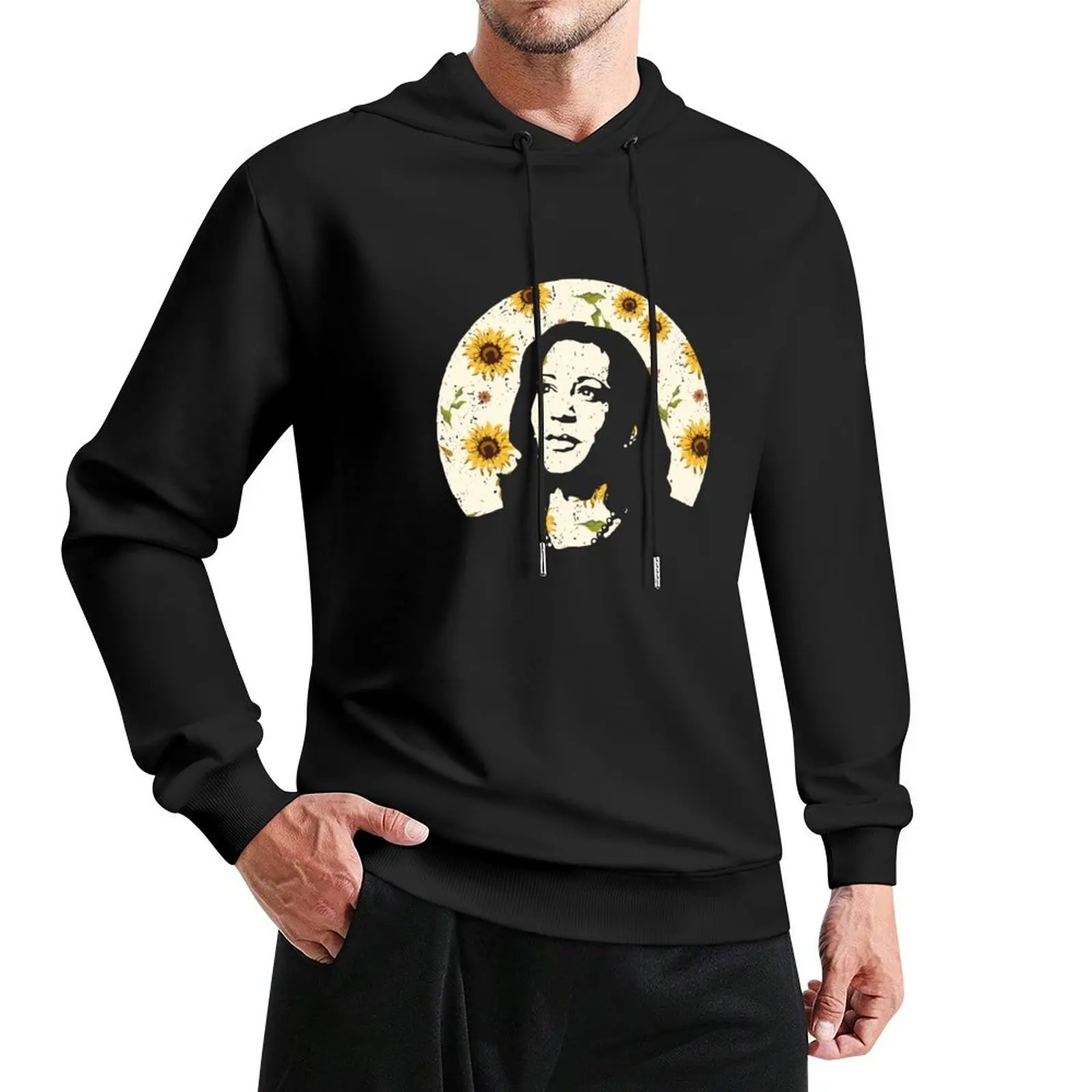 Kamala Harris Inauguration Day 2021 Sunflower Pullover Hoodie fashion men mens clothing hoodie graphic