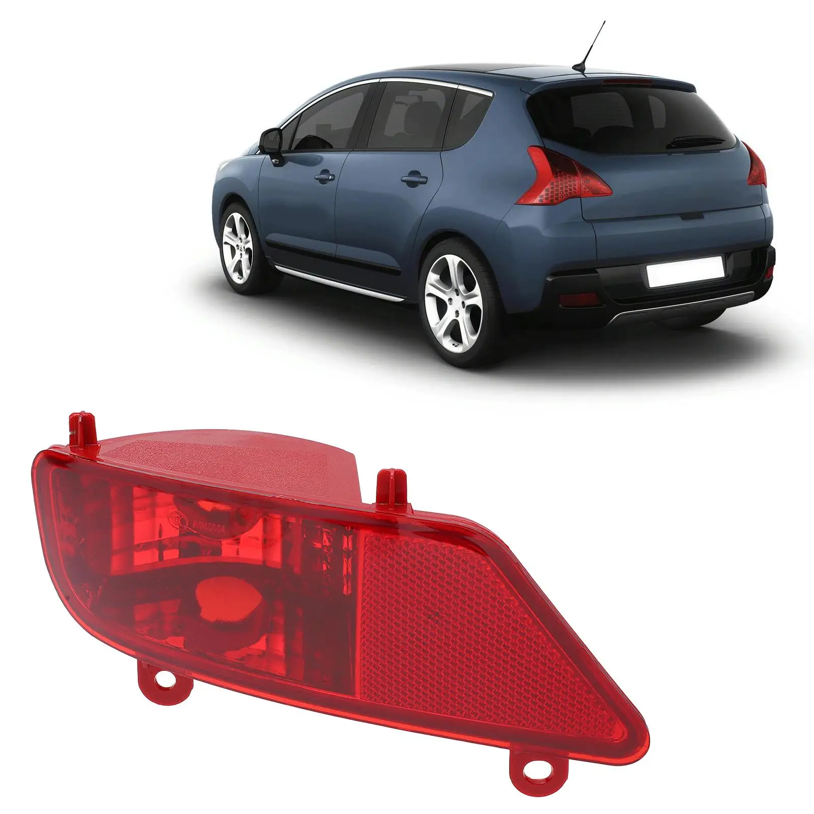 Reemplazo del conjunto de luz antiniebla trasera roja para 3008 2009 2010 2011 2012 2013 2014 2015 2016 accesorios de coche