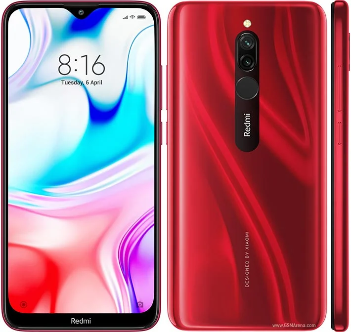 Xiaomi-Smartphone Redmi 8, Snapdragon 6.22, 8 cœurs, 12MP + 2MP + 8MP, écran 439 pouces, téléphone d'occasion, double carte épicarte, 4G, persévérance