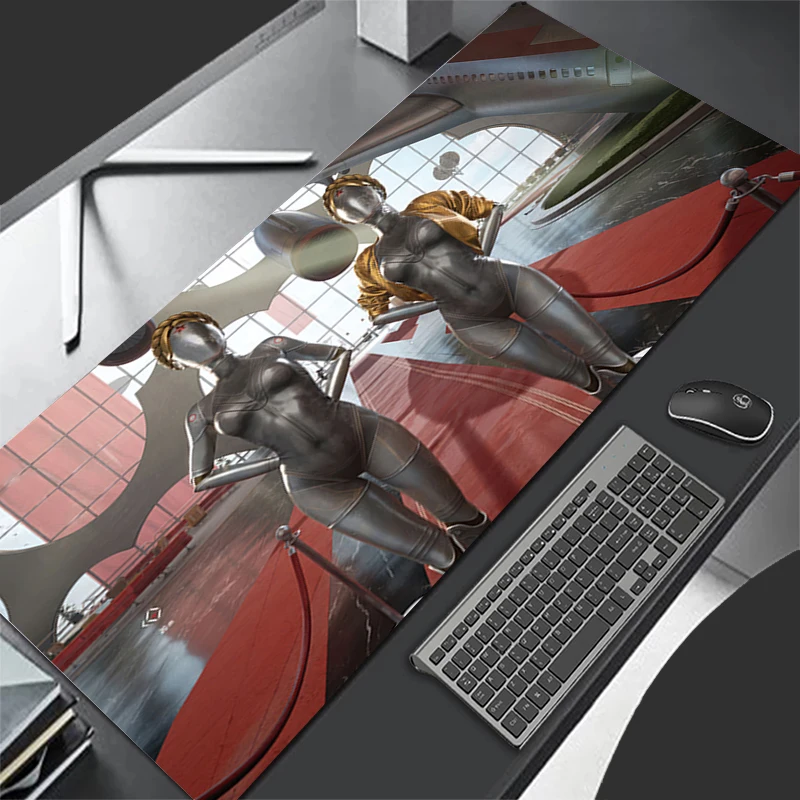 

Mousepad Rubber Mouse Pad Gaming Atomic Heart Accessories PC Gamer Cabinet Carpets Office Computer Desk Mat Keyboard Pads