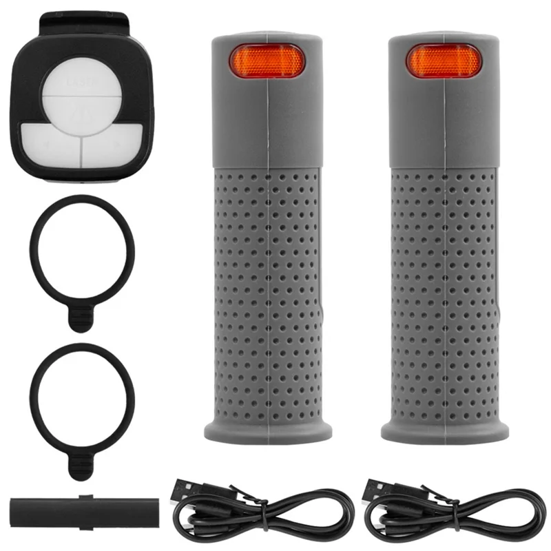 

ABVL-LED световой индикатор на руле, руль с дистанционным управлением, лампа для электрического скутера Ninebot Max G30, серый