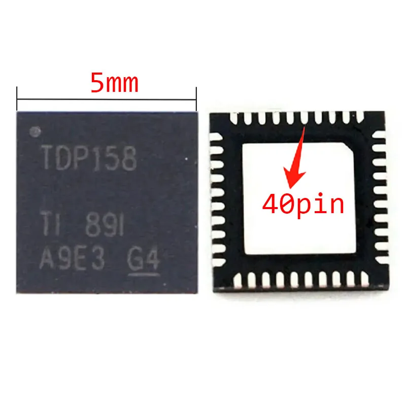 TDP158 per Xbox One X Console WQFN40 HDMI Control IC Chip parti di riparazione compatibili