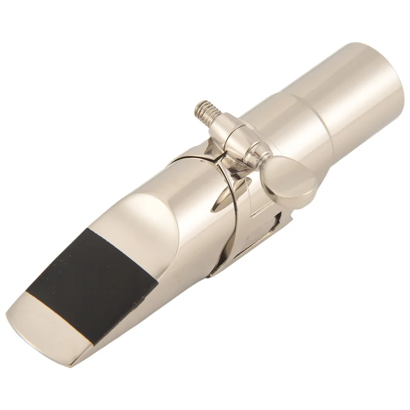 

B72A Серебряный мундштук для альт-саксофона, никелированная медь, размер рота для саксофона 6C 7C для классической джазовой музыки