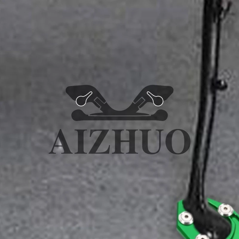 

For KAWASAKI ZZR1400 GTR1400 Concours 14 Ninja ZX14R / ZX14 / ZZR1400 2006-2023 Side Stand Enlarge Kickstand Support Plate Pad