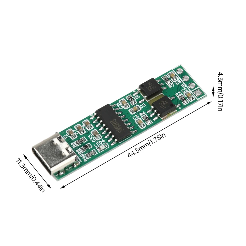 Modulo da TTL a USB Hardware Controllo automatico del flusso Modulo CH340 Modulo di alimentazione a conversione reciproca di livello UART seriale